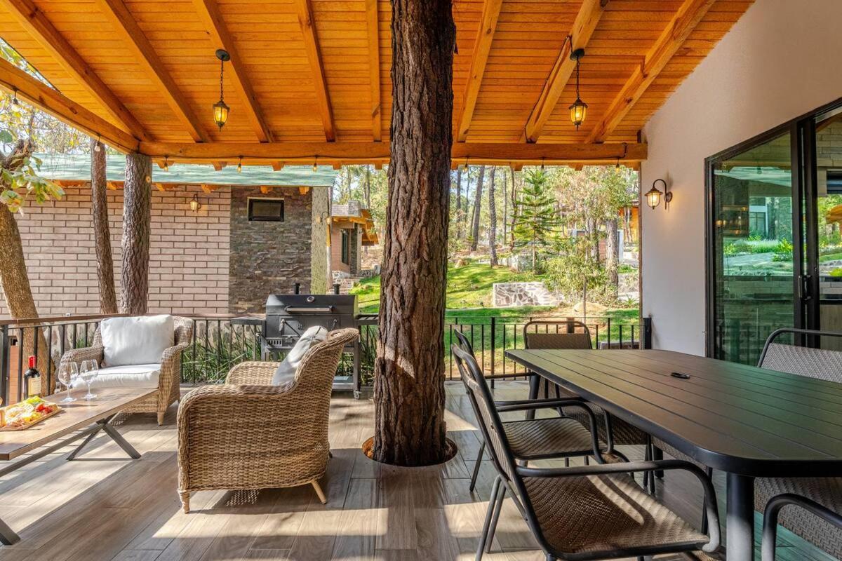 Cabanas Canada Del Ciervo Mazamitla Bagian luar foto